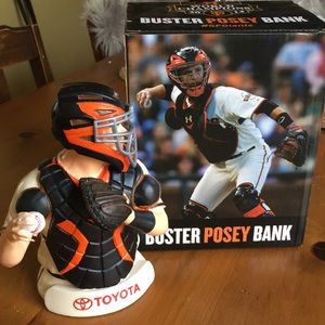 San Francisco Giants Buster Posey Coin Bank 2014